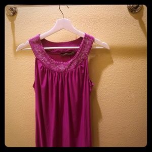 The Limited, purple blouse